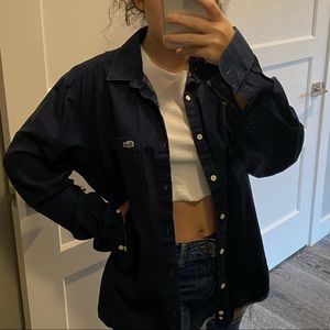 Lacoste jean button up